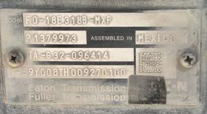 Eaton Fuller Fo-18E318B-MXP