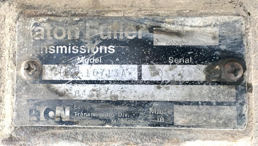 Eaton Fuller RTLO16713A 